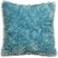 Fuzzy Fur Throw Pillow